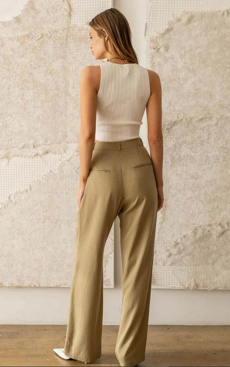 Dressy Crop Tank Top