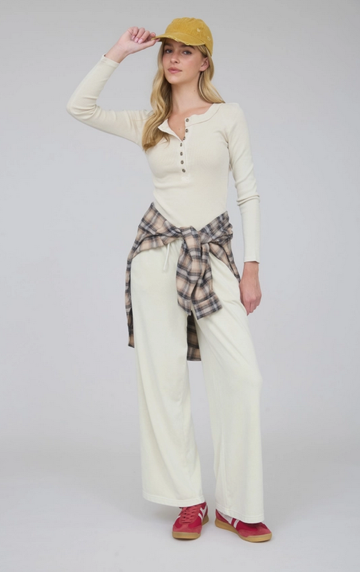 Cream Lounge Pant