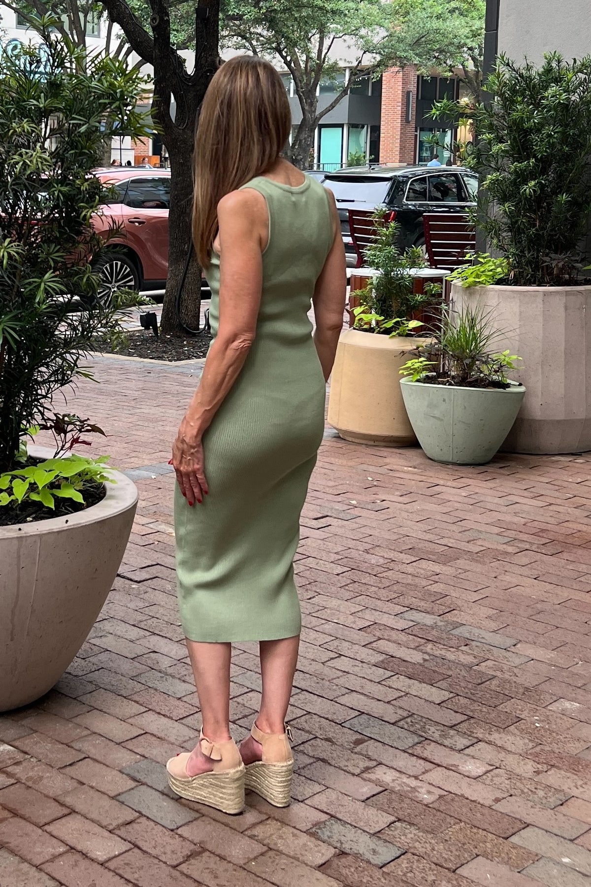 Green Bodycon Dress