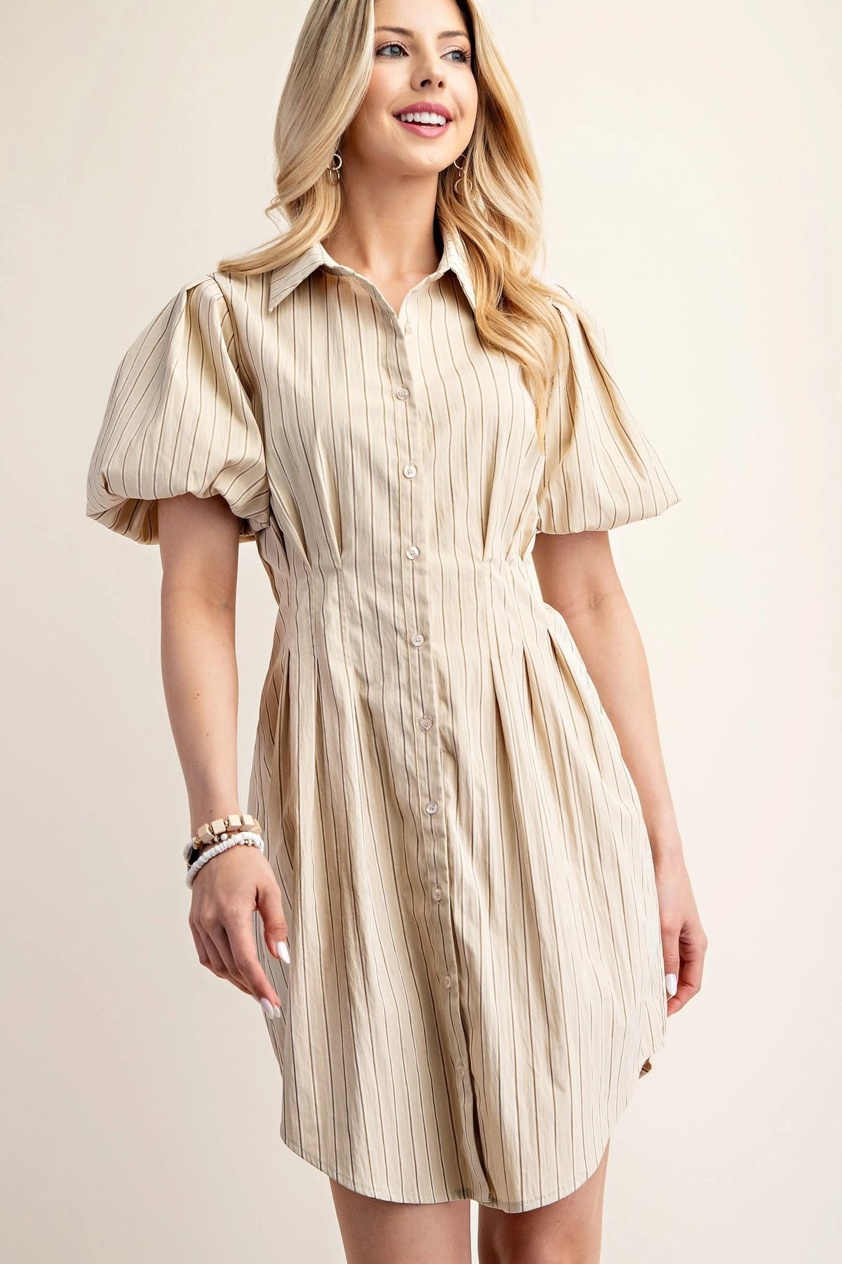 Honey Striped Dress