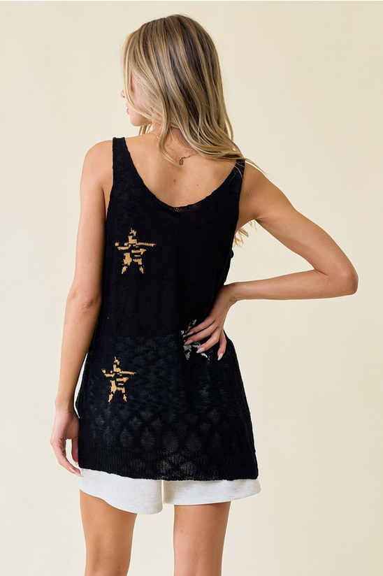 Stars Knit Tank