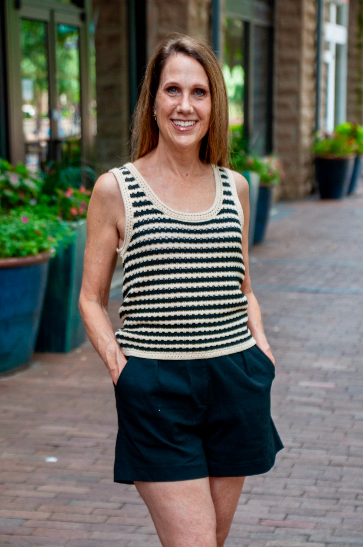 Classic Summer Black Shorts