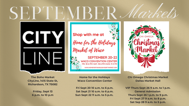 Fall Markets Are Here! Come See Us!