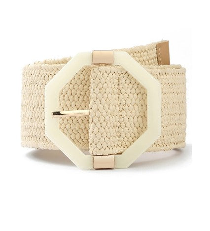 Spring Octagon Straw Belt