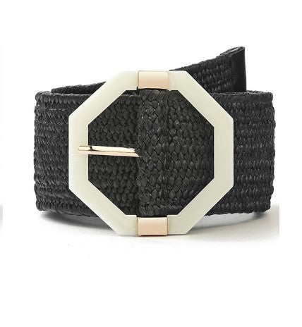 Spring Octagon Straw Belt